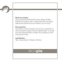 Cargar imagen en el visor de la galería, Talco para sudoración en los pies